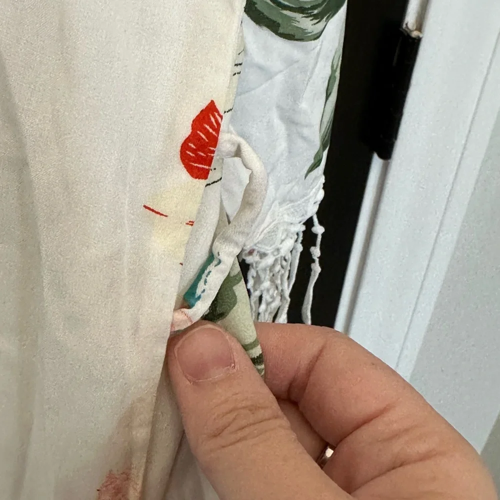 Floral Print Robe OS - Picture 4 of 6
